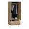 Tuhome Augusta Armoire Closet, One Drawer, Double Door Cabinet, Light Oak CLD7029 - alternate 4